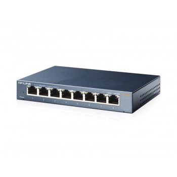 TP-Link Switch de bureau 8 ports Gigabit - Boîtier métal
