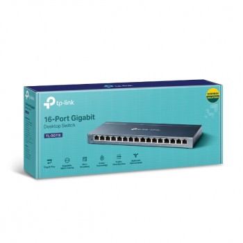 TP-Link 16-Port 10/100/1000Mbps Desktop Switch