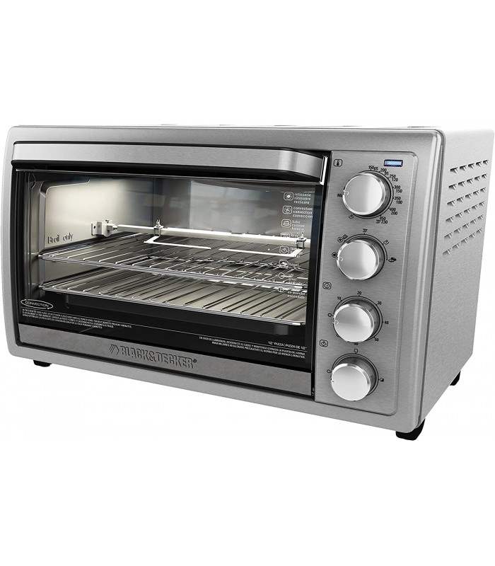 Black & Decker Kitchen Tools Digital Toaster Oven 6-slice - Recertified