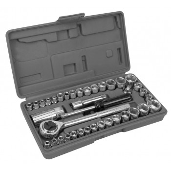 Hand ratchet set - 40 pcs