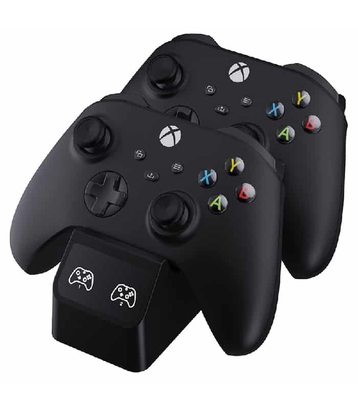 Station de recharge double avec piles pour manette de Xbox Série X/ Xbox Serie S - USB