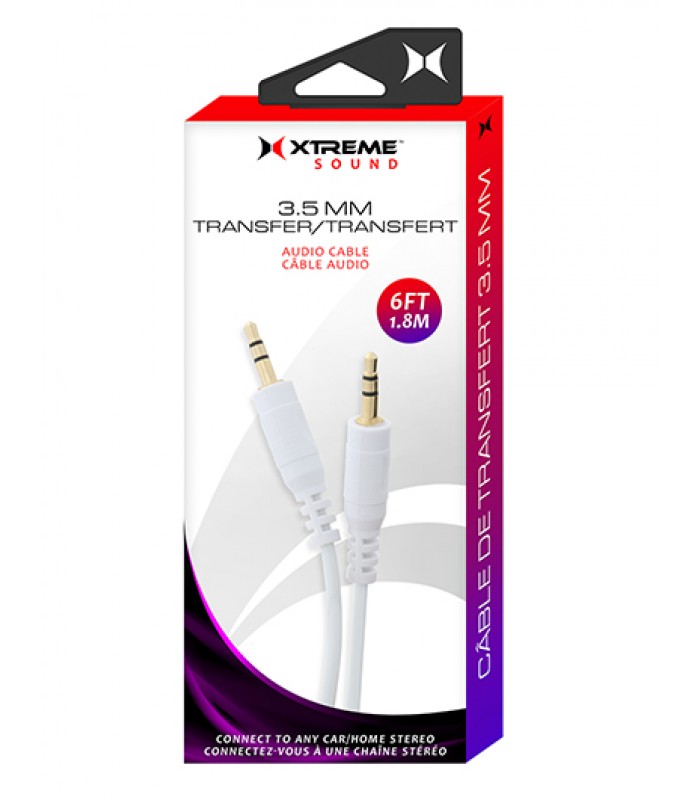 Xtreme 6Ft 3.5mm Transfer Audio Cable