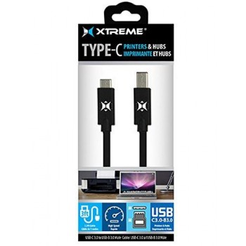 Câble mâle Xtreme Cables USB-C à USB-B 3.0