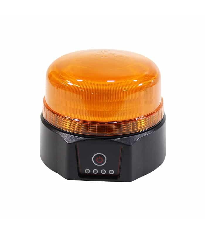 RedTools Rechargeable Magnetic Mount Beacon - 12-24V - Amber