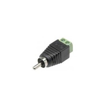 Adapter RCA Male to Pitch Screw Terminal Block Connector de Linkit Security