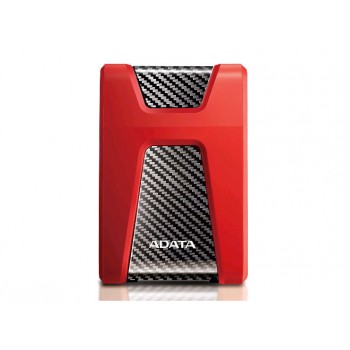 ADATA 1TB DashDrive Durable HD650 External Hard Drive USB 3.0 ,Red