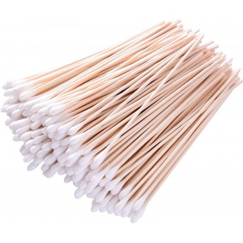 Asalco Cotton Swabs Wooden handle 6 in. - 100pcs