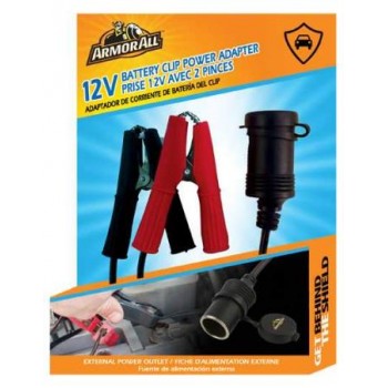 Prise 12V avec 2 pinces de Armor All