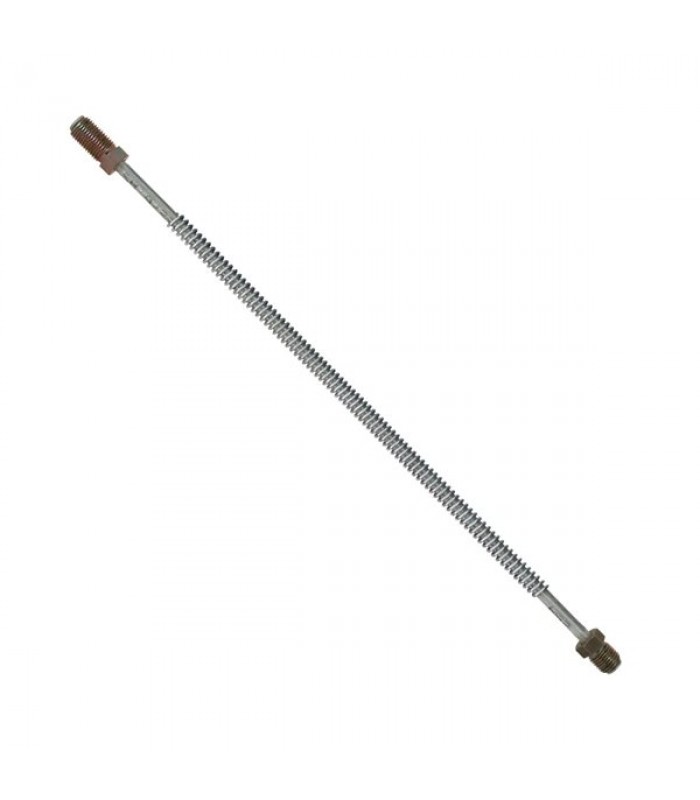 Armoured brake line 3/16 X 12 in. Standard flare 5/16 in. X 24 thread