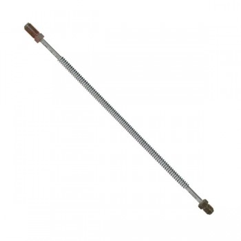 Armoured brake line 3/16 in. X 12 in. Standard Japanese Flare 10mm X 1.0 thread