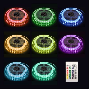 Ason Decor Bande DEL flexible avec télécommande - 30 DEL/m - IP20 - RVB - 3m