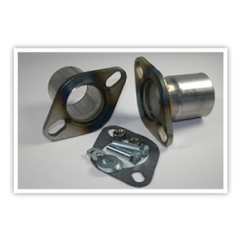 Atlas Exhaust Connector Repair Kit 2 in. I.D. Pipe with Flange and accessories
