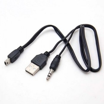 Câble Mini USB mâle vers USB 3.5mm stéréo