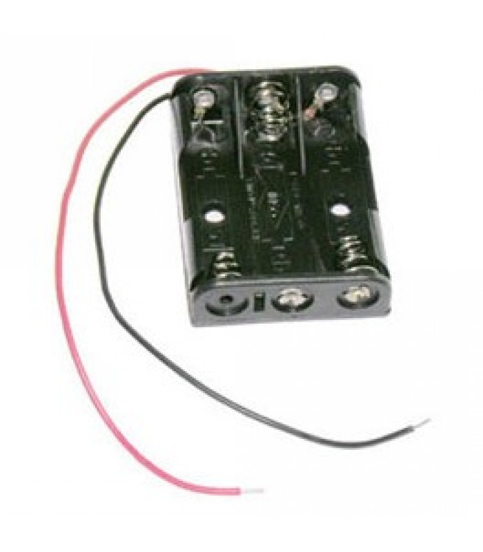 Global Tone Battery Holder Box Case 3 AAA 4.5V