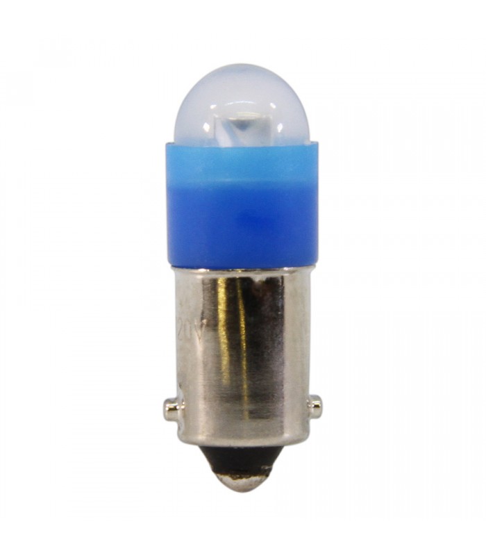 Bayonet LED Bulb 120V BA9S - Blue