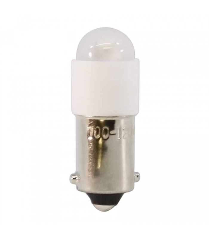 Ampoule DEL baïonnette 120V BA9S - Blanc