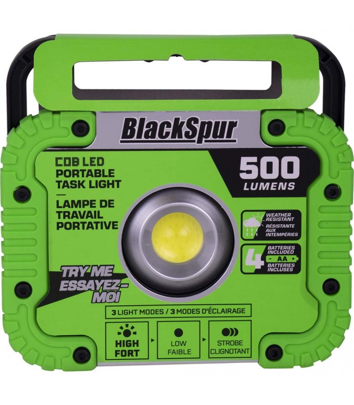 Lampe de travail portable BlackSpur à LED COB