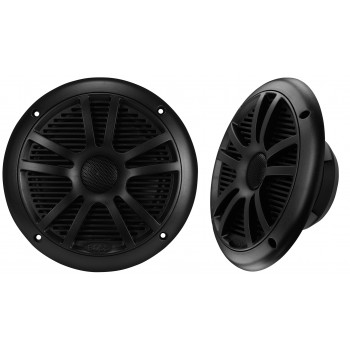 Boss Audio MR6B Marine 6.5" Dual Cone Speakers, Black
