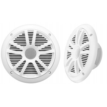 Boss Audio MR6W Marine 6.5" Dual Cone Speakers, White