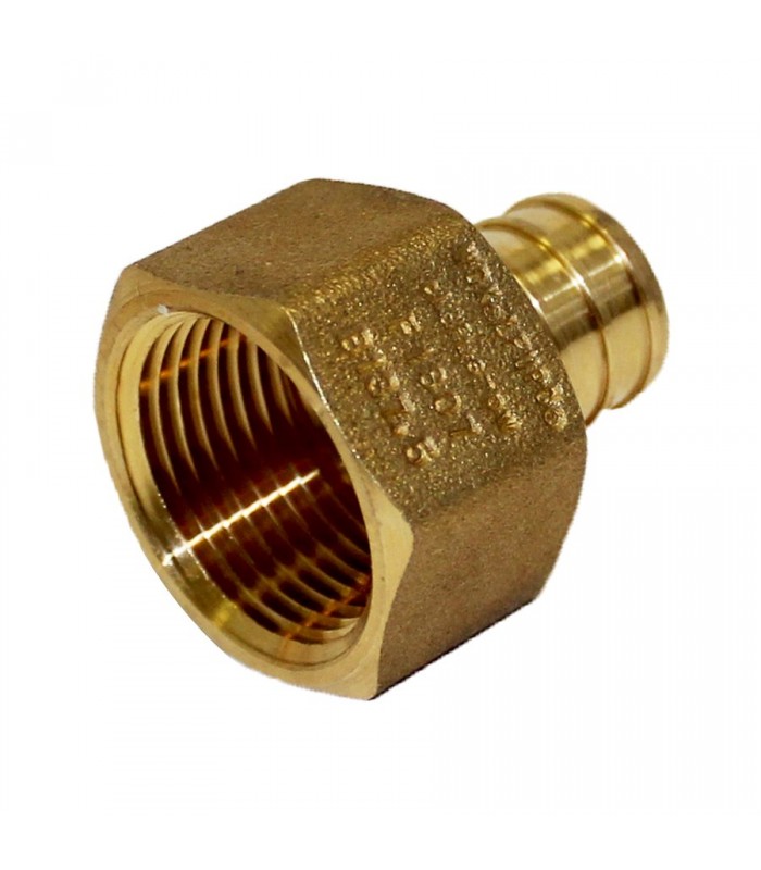 BOW Pex Brass Female Adapter B-Fpt 3/4 in. Lead Free