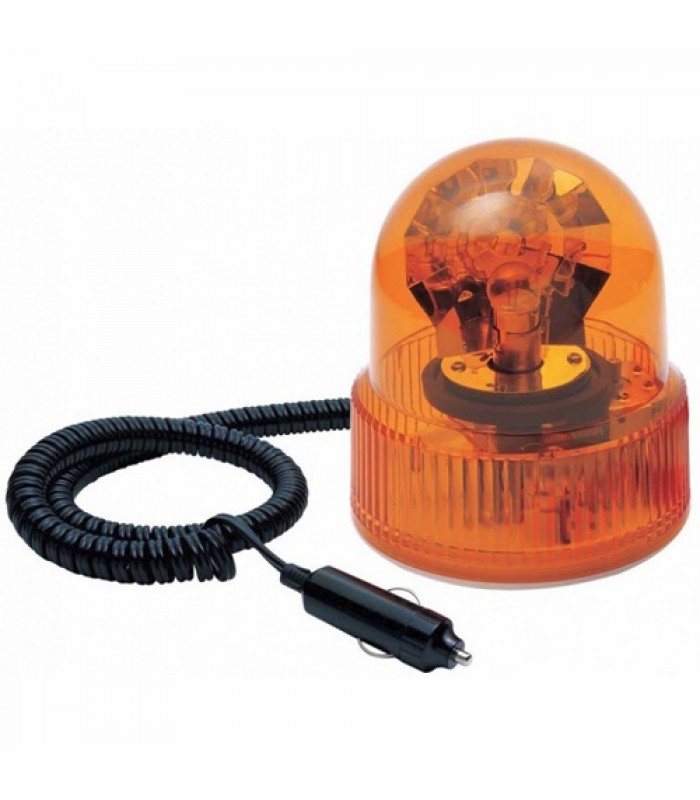 12V Revolving Warning light Magnetic Mount