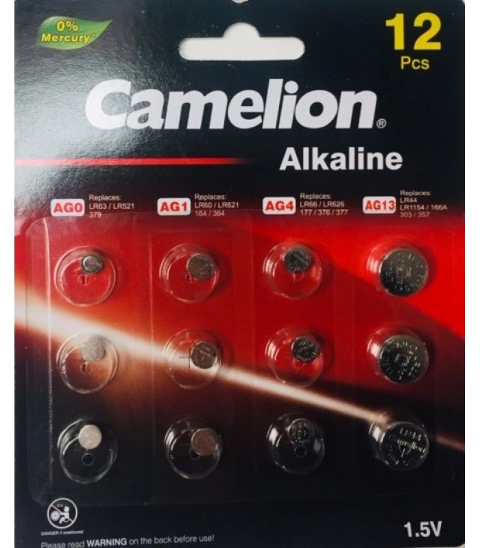 Camelion 3 X AG0, AG1, AG4, AG13