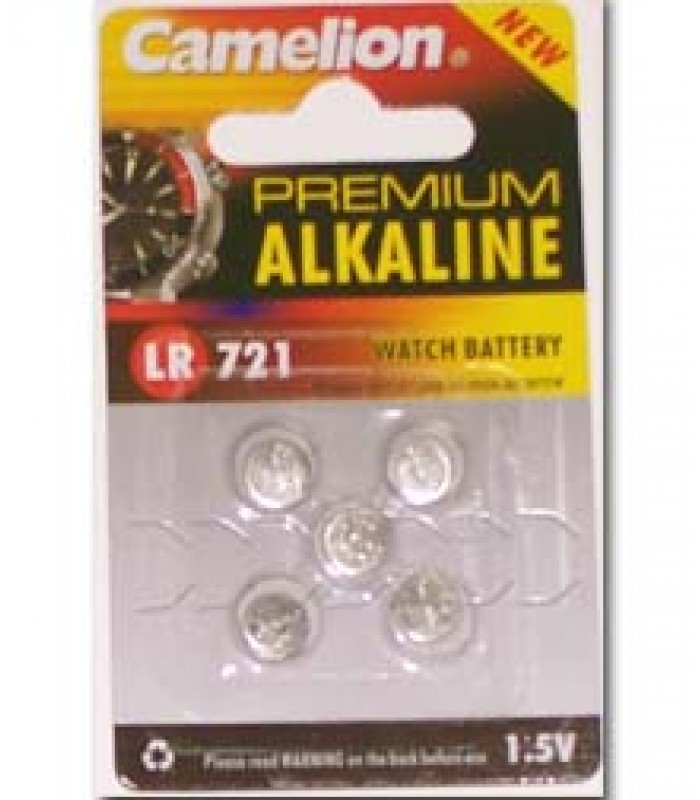 Camelion Batteries alcalines AG11 - Paquet de 5