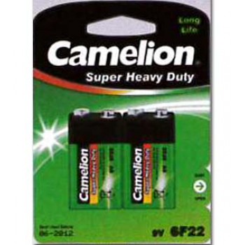 Piles 9V Super Puissante de Camelion - Paquet de 2
