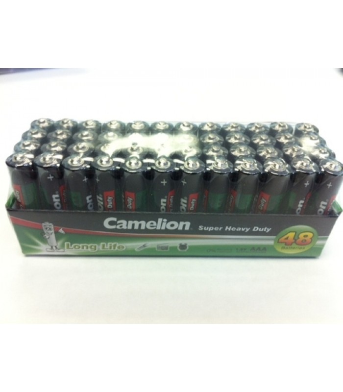 Batteries Camelion AAA - Paquet de 48