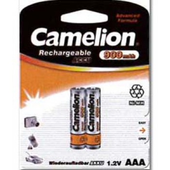 Pile Rechargeable 2*AAA 900 mAh de Camelion