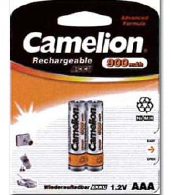 Camelion Rechargeable Battery 2*AAA 900mAh