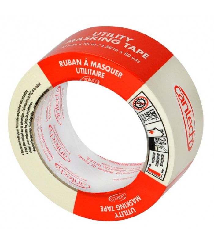 Cantech Natural Utility masking tape 48 mm x 55 m