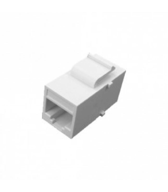 Yesa RJ45 (8P8C) Coupler Keystone Insert Module - White