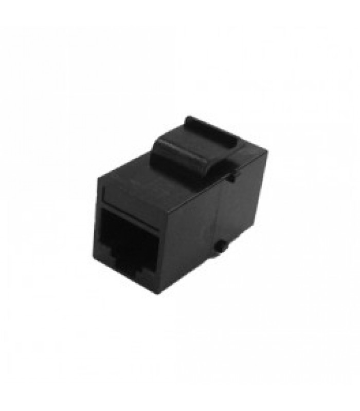 Yesa RJ45 (8P8C) Coupler Keystone Insert Module - Black