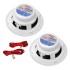 Pyle Marine Speaker 6-1/2 in. - 2-Way - 200 W RMS - White - Pair