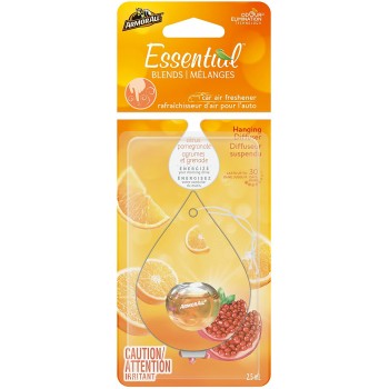 Armor All 18775 Essential Mélanges Rafraichisseur d'air pour auto - Agrumes et Grenade