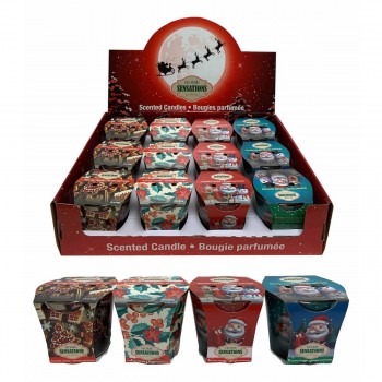 Bougie parfumée de Noel