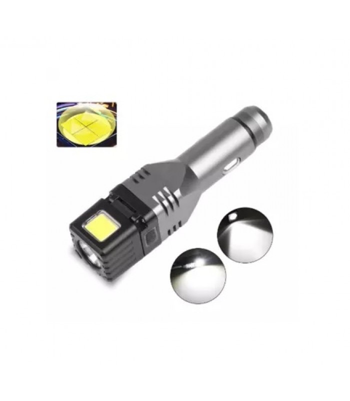 COB LED Multi Function Mini 3 in 1 Flashlight USB Car Charger