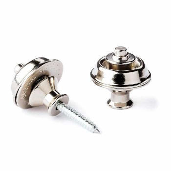 Dunlop Système de retenue pour sangle de guitare - Nickel