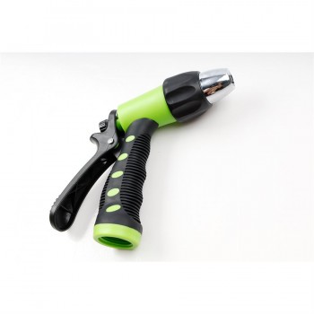 ProYard Hose Nozzle Sprayer Rear Trigger 3-Pattern Green/Black