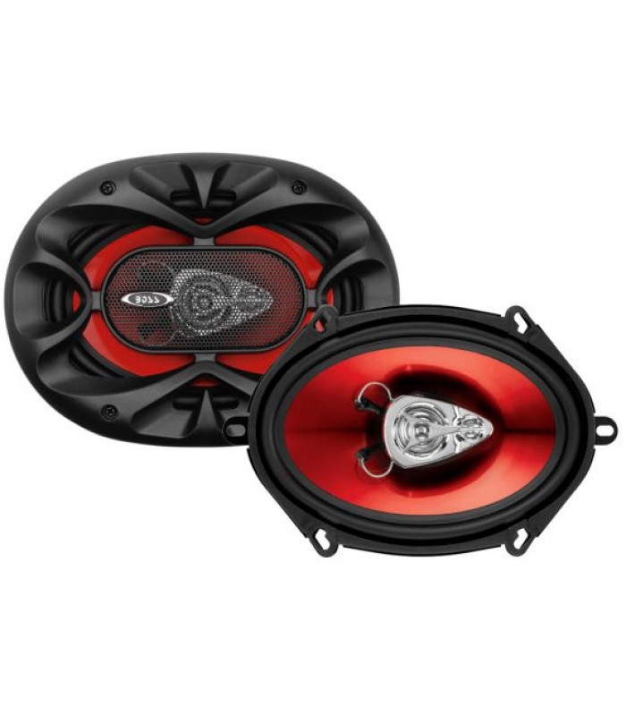 Boss Chaos Exxtreme 5 x 7 3-Way 300W Full Range Speakers