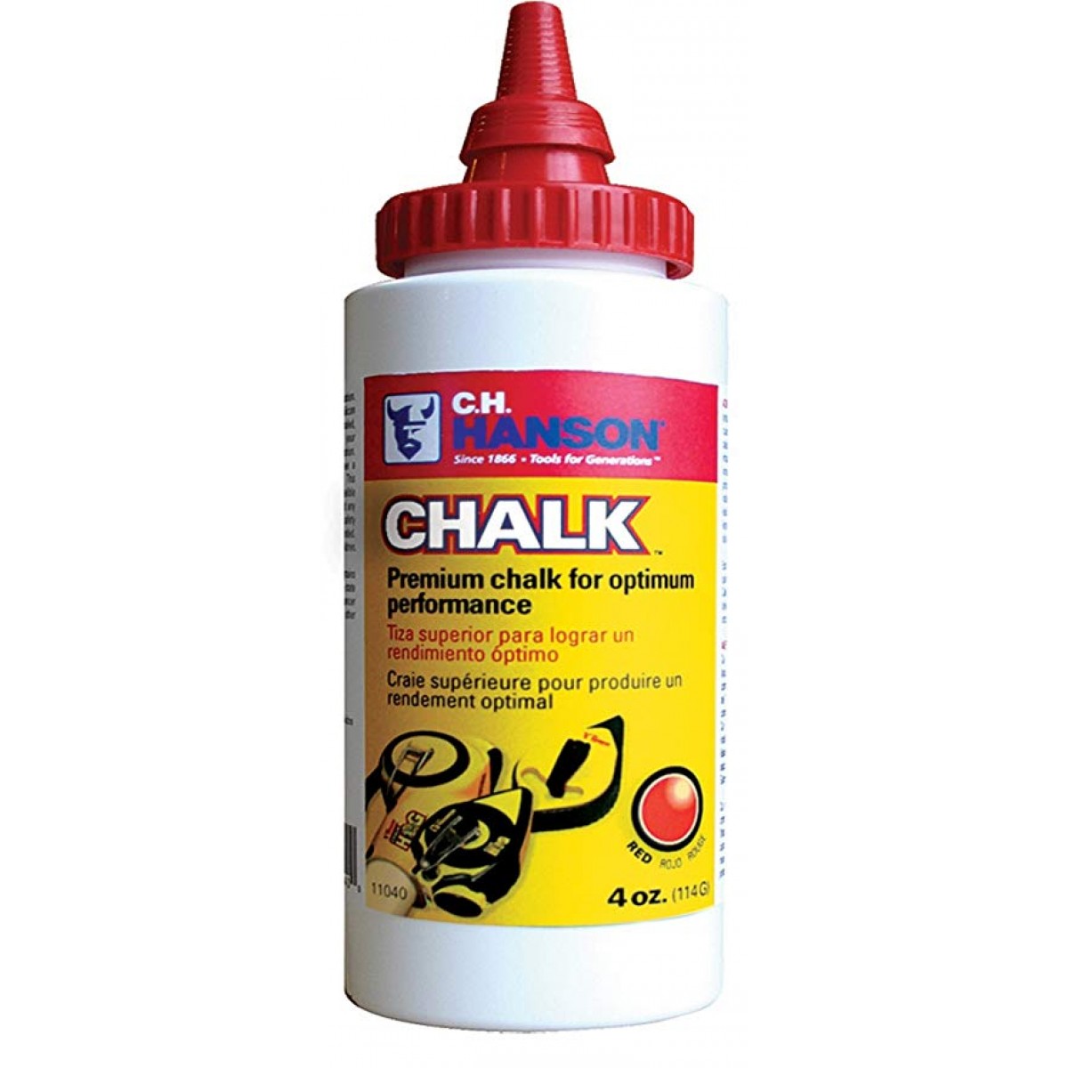 Marking Chalk 114g Red Refill 11040