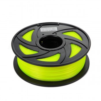 CloneBox 1.75mm PLA 3D Printer Filament Accuracy +/- 0.01mm 1kg, Tra Yellow