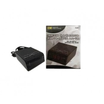 AM-FM Clock Radio Red LED Display