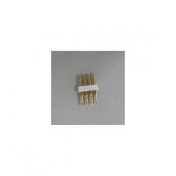 Global Tone Connectors for LED Neon Rope Light Flex 7 colors 4 pins Pack of 2 pcs