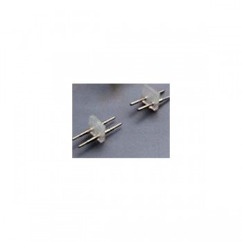 Global Tone Connectors for LED Neon Rope Light Flex, 1 color, 2 pins, 2 pcs