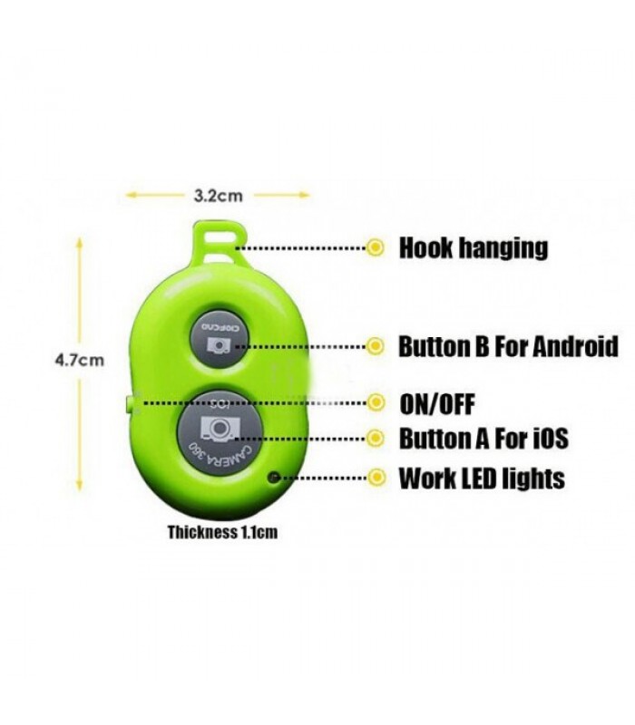 Bluetooth Remote Control for Camera Shutter for Samsung , Iphone