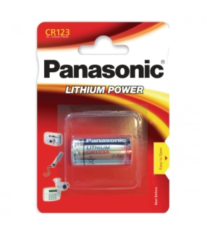 Panasonic CR123 Lithium Photo Battery