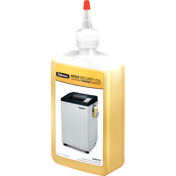 Huile Powershred® pour déchiqueteurs – 12 oz de Fellowes