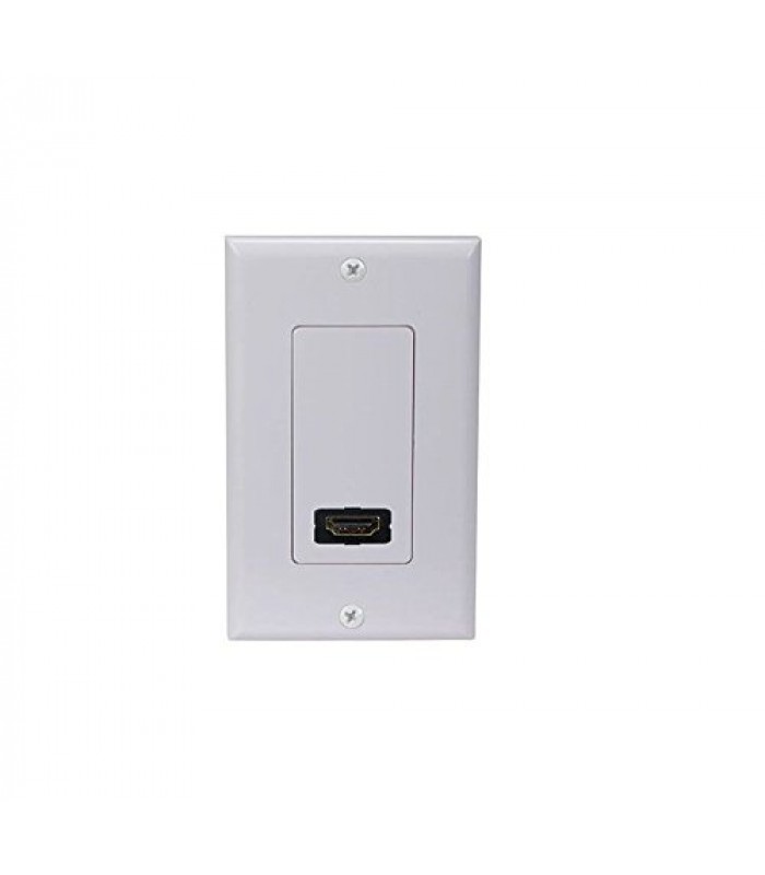 RCA CVH200 HDMI Single Wall Plate - White